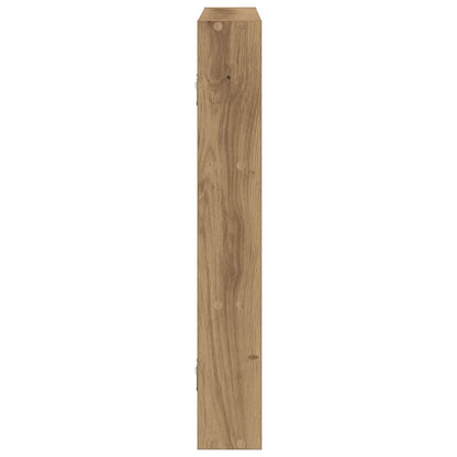 Scaffale a Parete Rovere Artigianale 43x9x60 cm Truciolato | homemem39