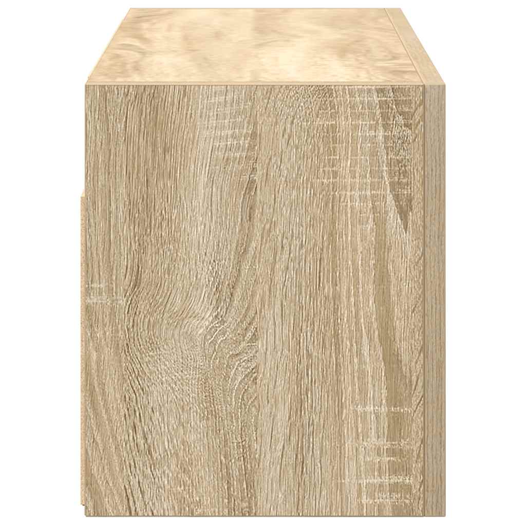 Mobile da Bagno Rovere Sonoma 60x25x30 cm in Legno Multistrato | homemem39