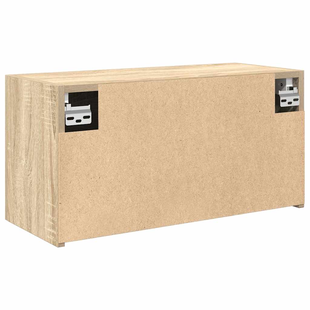 Mobile da Bagno Rovere Sonoma 60x25x30 cm in Legno Multistrato | homemem39