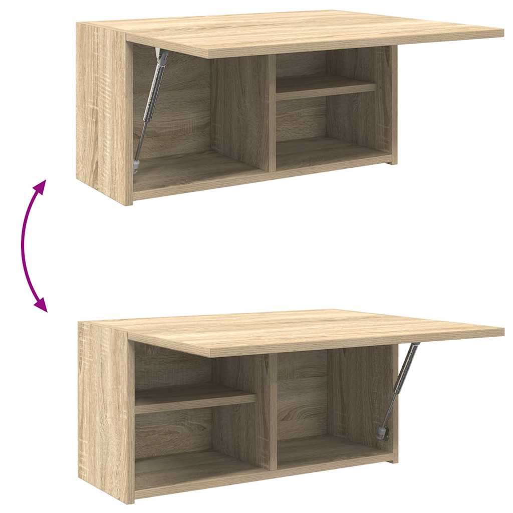 Mobile da Bagno Rovere Sonoma 60x25x30 cm in Legno Multistrato | homemem39