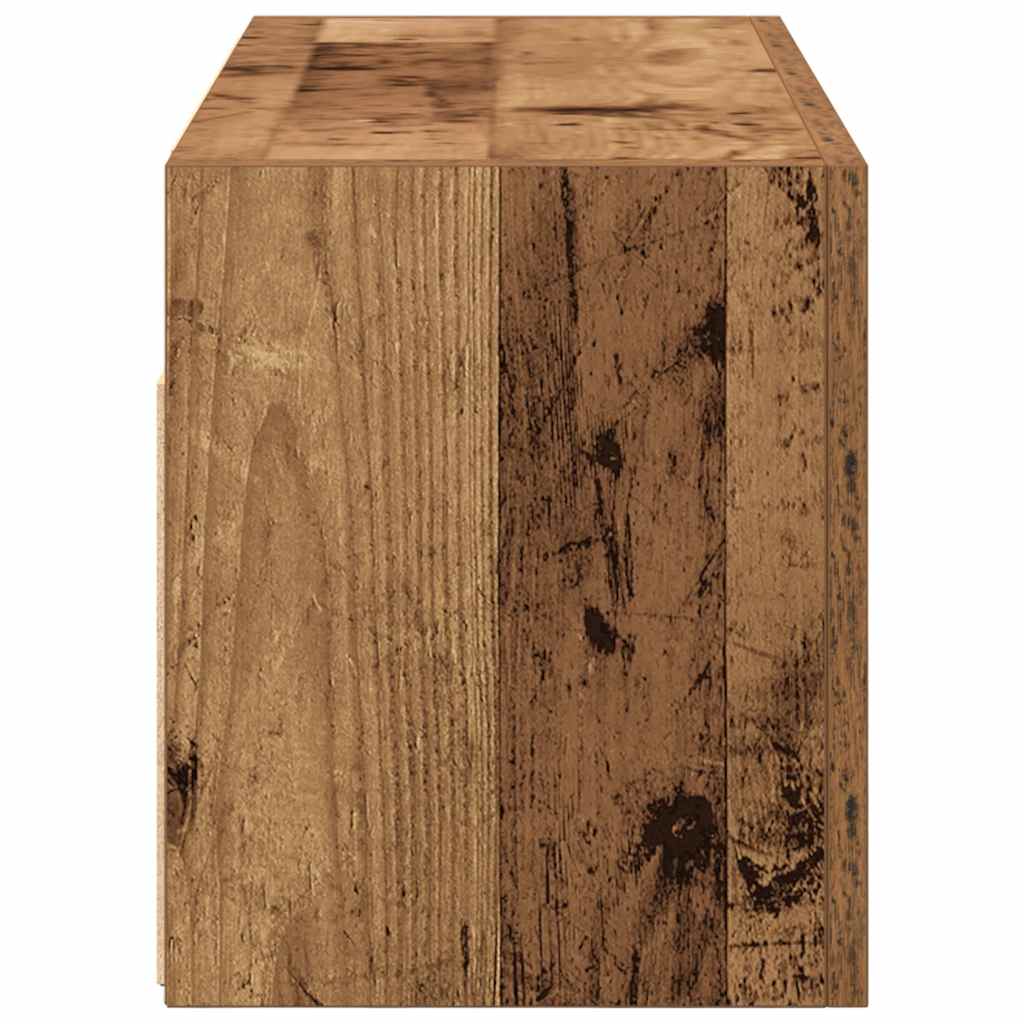 Mobile da Bagno Legno Antico 60x25x30 cm in Legno Multistrato