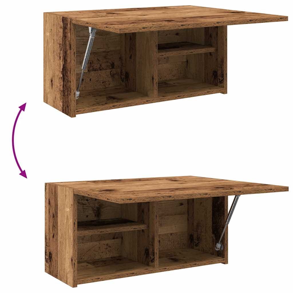 Mobile da Bagno Legno Antico 60x25x30 cm in Legno Multistrato