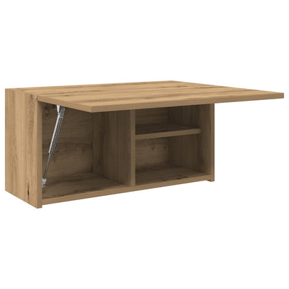 Mobiletto da Bagno Rovere Artigianale 60x25x30 cm Truciolato | homemem39