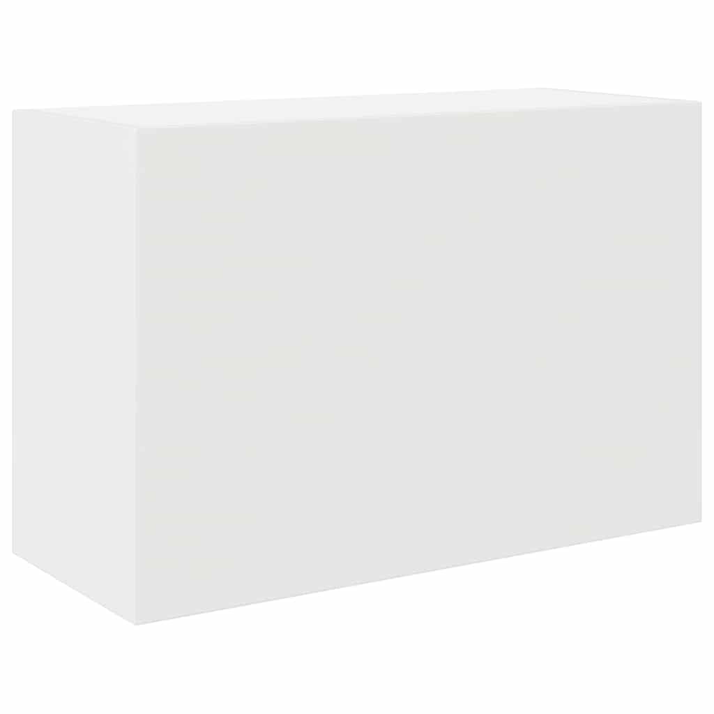 Mobile da Bagno a Parete Bianco 60x25x40cm in Legno Multistrato