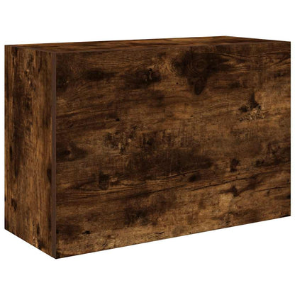 Armadietto Bagno Rovere Fumo 60x25x40 cm in Legno Multistrato