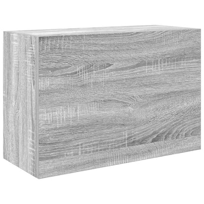 Mobile da Bagno Grigio Sonoma 60x25x40 cm in Legno Multistrato