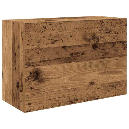 Mobile da Bagno Legno Antico 60x25x40 cm in Legno Multistrato