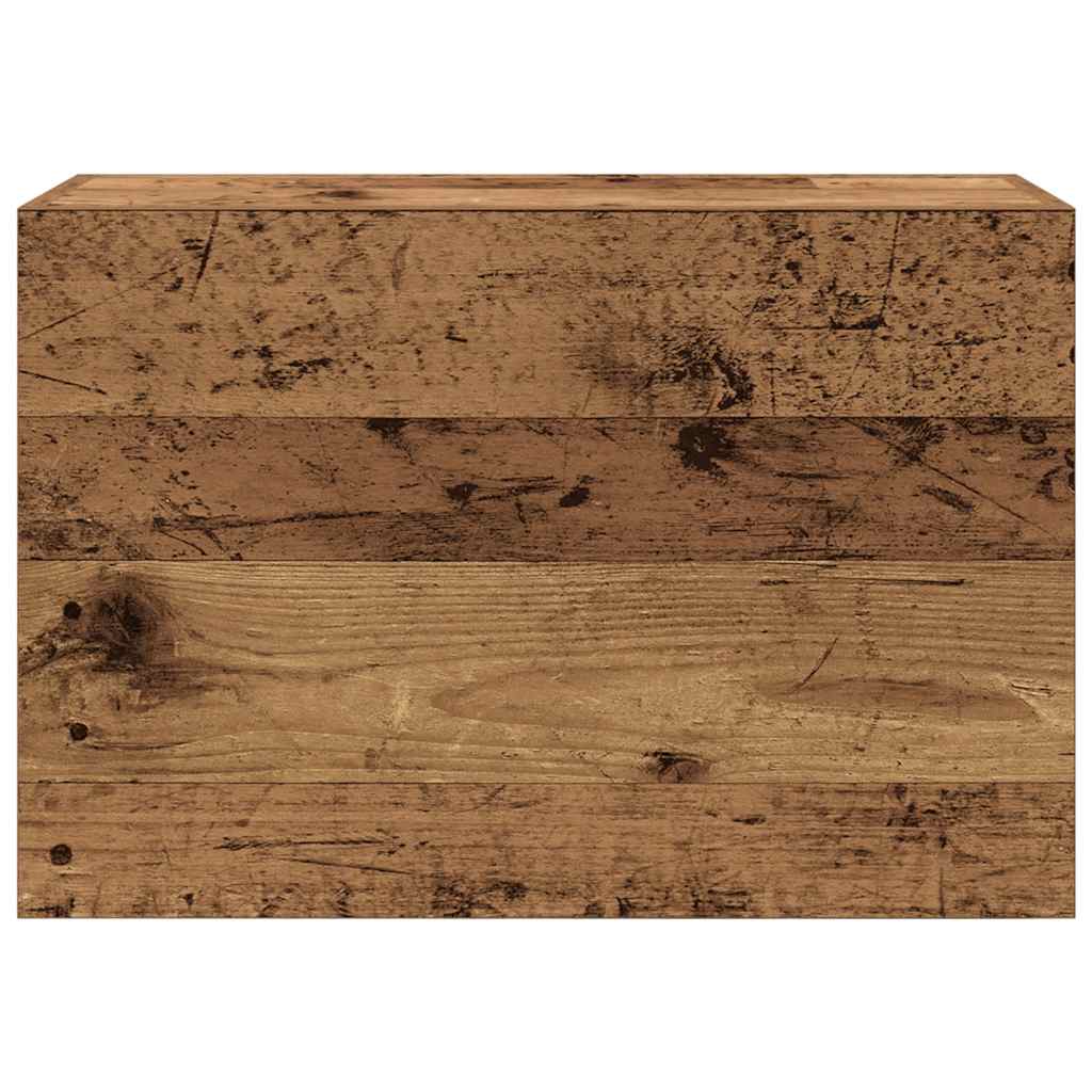 Mobile da Bagno Legno Antico 60x25x40 cm in Legno Multistrato
