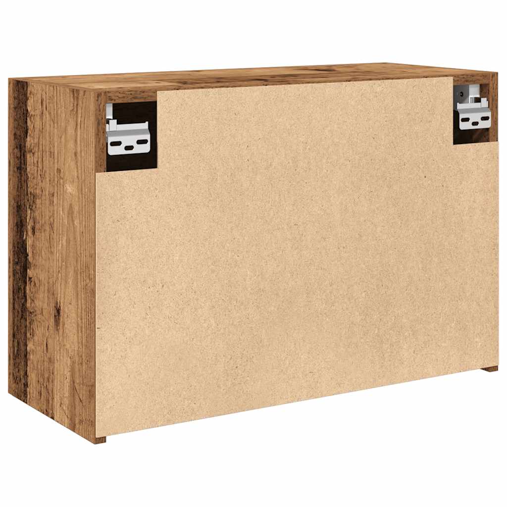 Mobile da Bagno Legno Antico 60x25x40 cm in Legno Multistrato