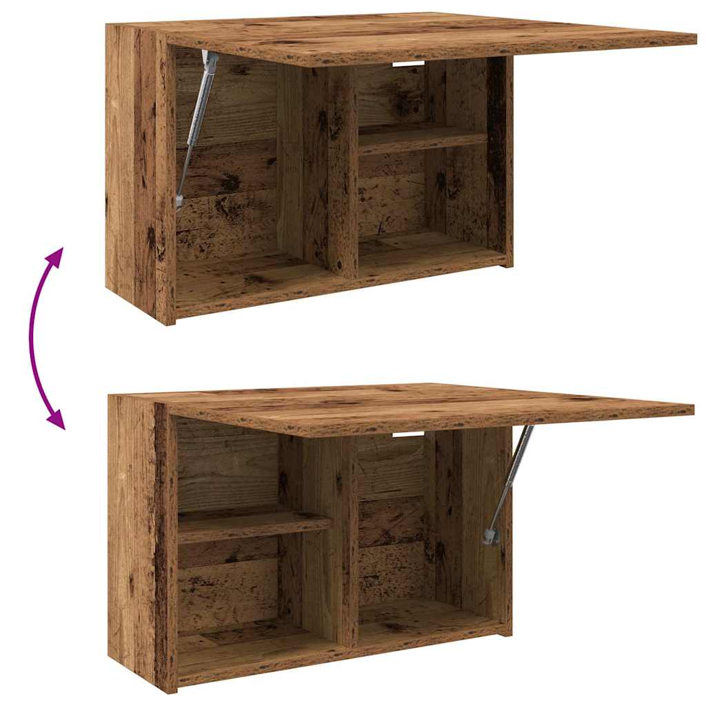 Mobile da Bagno Legno Antico 60x25x40 cm in Legno Multistrato