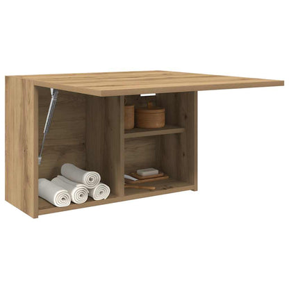 Mobiletto da Bagno Rovere Artigianale 60x25x40 cm Truciolato