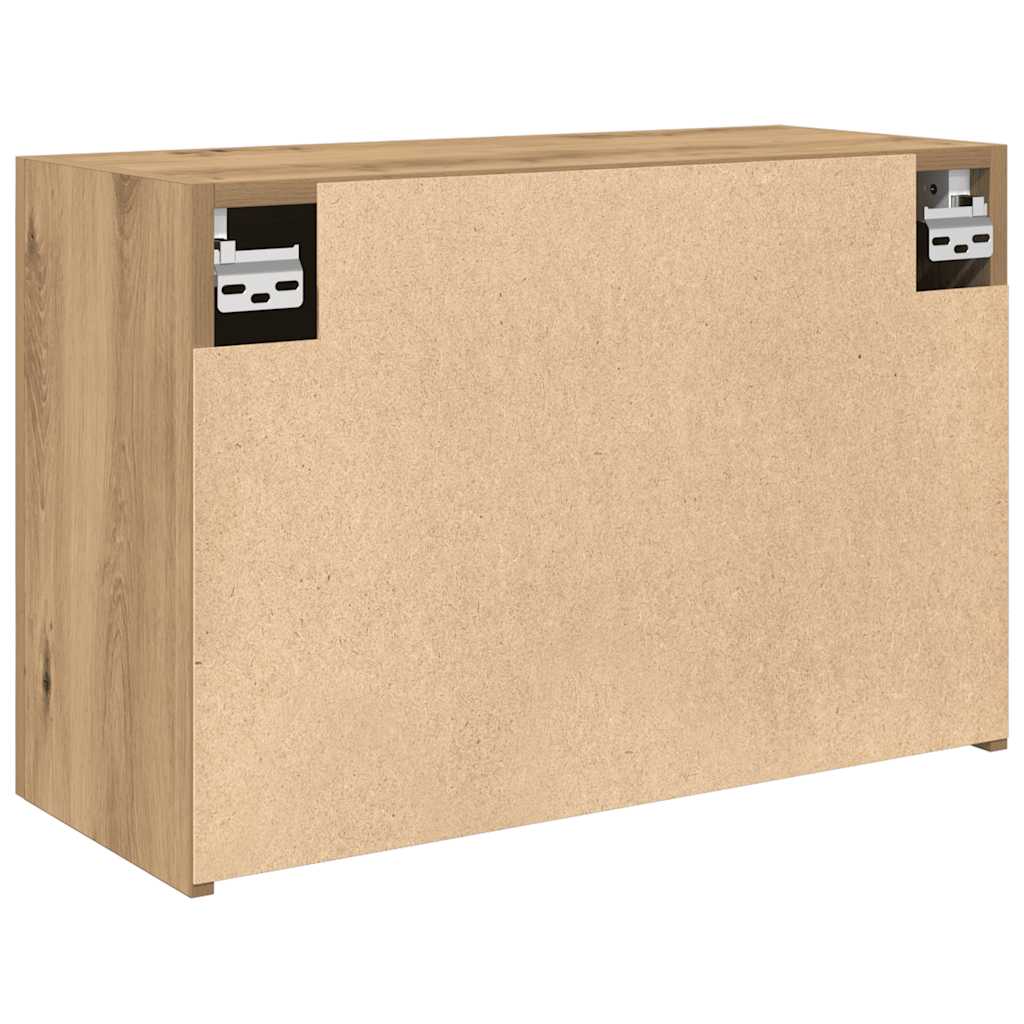 Mobiletto da Bagno Rovere Artigianale 60x25x40 cm Truciolato