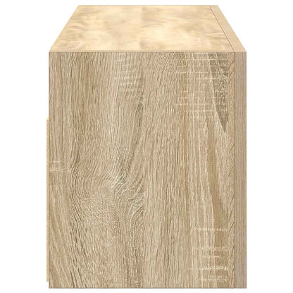 Mobile da Bagno Rovere Sonoma 80x25x30 cm in Legno Multistrato