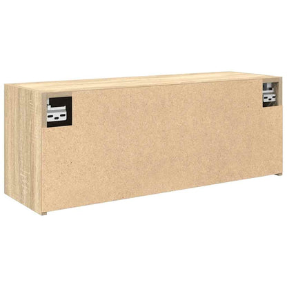 Mobile da Bagno Rovere Sonoma 80x25x30 cm in Legno Multistrato