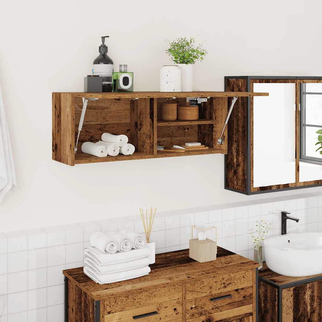 Mobile da Bagno Legno Antico