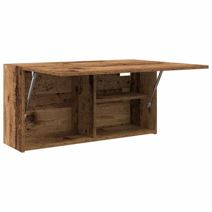 Mobile da Bagno Legno Antico 80x25x40 cm in Truciolato