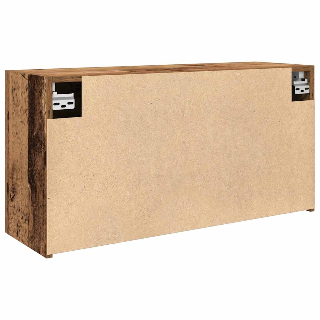 Mobile da Bagno Legno Antico 80x25x40 cm in Truciolato