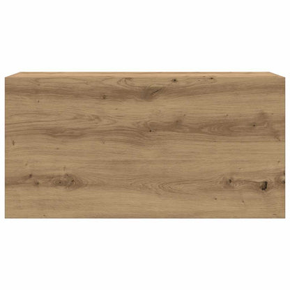 Mobiletto da Bagno Rovere Artigianale 80x25x40 cm in Truciolato | homemem39