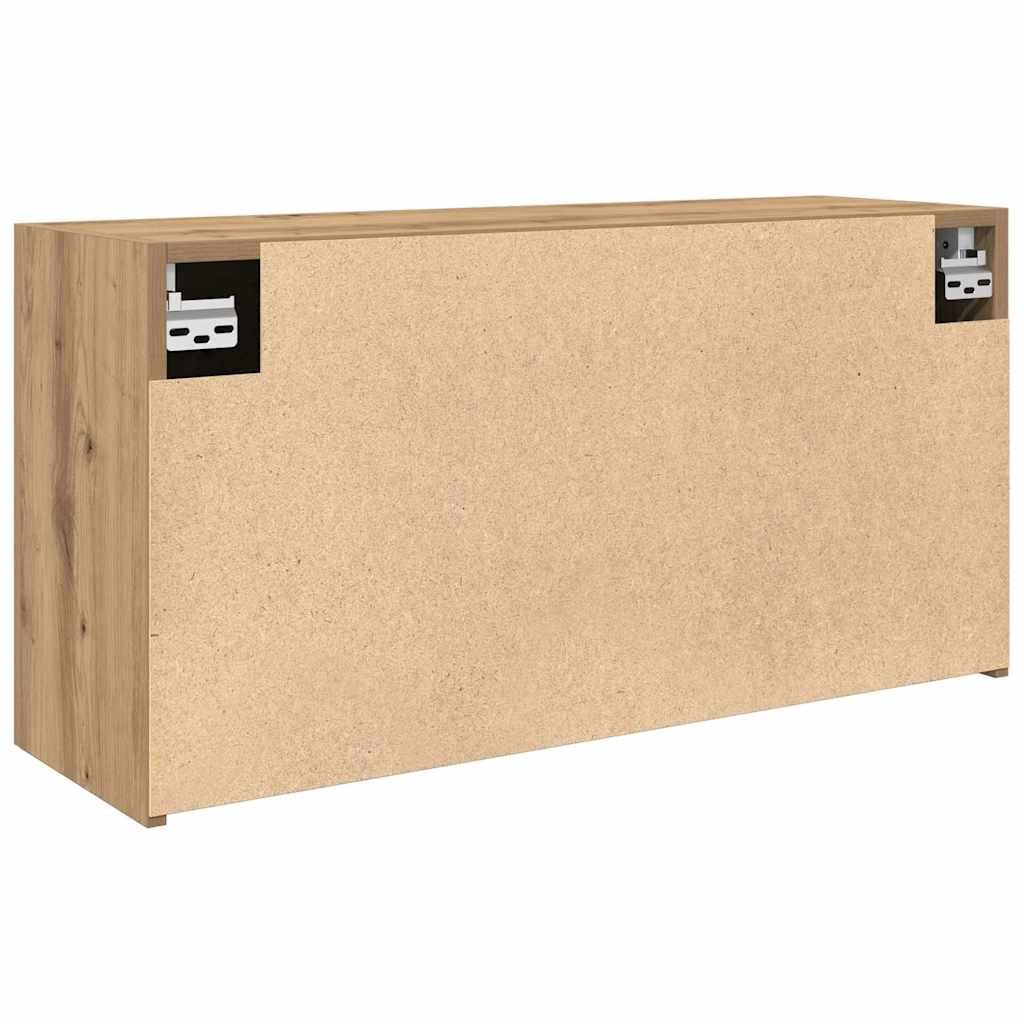 Mobiletto da Bagno Rovere Artigianale 80x25x40 cm in Truciolato | homemem39