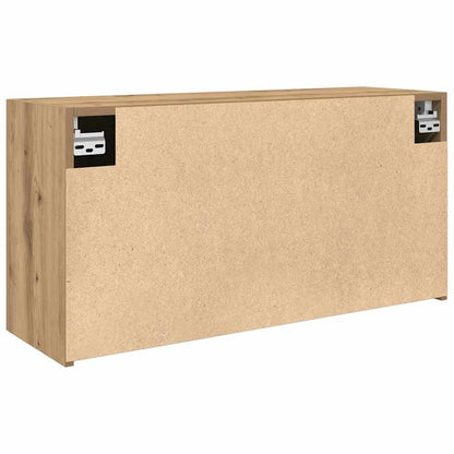 Mobiletto da Bagno Rovere Artigianale 80x25x40 cm in Truciolato | homemem39