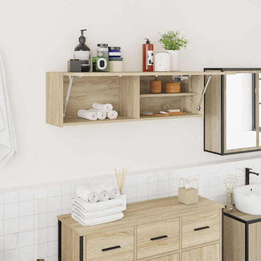 Mobile da Bagno Rovere Sonoma 100x25x30 cm in Truciolato
