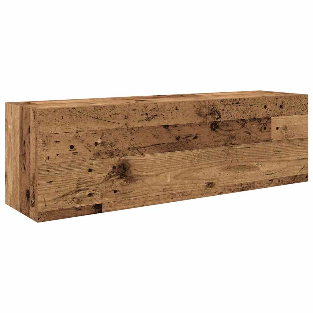 Mobile da Bagno Legno Antico 100x25x30 cm in Truciolato | homemem39