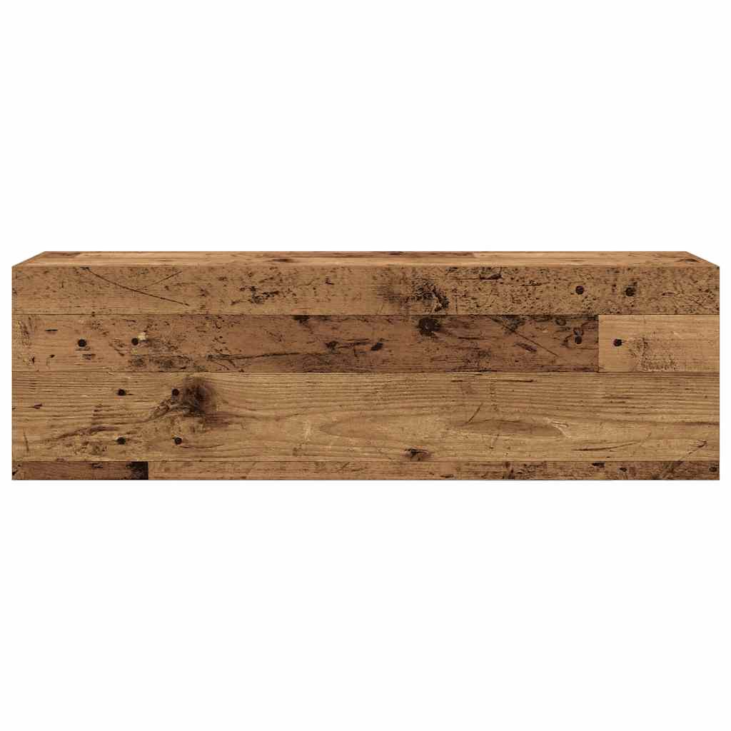 Mobile da Bagno Legno Antico 100x25x30 cm in Truciolato | homemem39