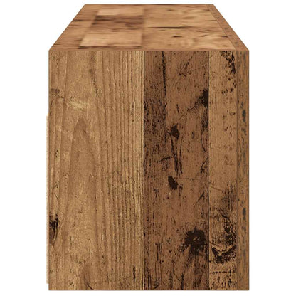 Mobile da Bagno Legno Antico 100x25x30 cm in Truciolato | homemem39