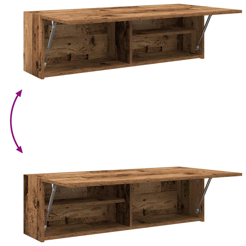 Mobile da Bagno Legno Antico 100x25x30 cm in Truciolato | homemem39