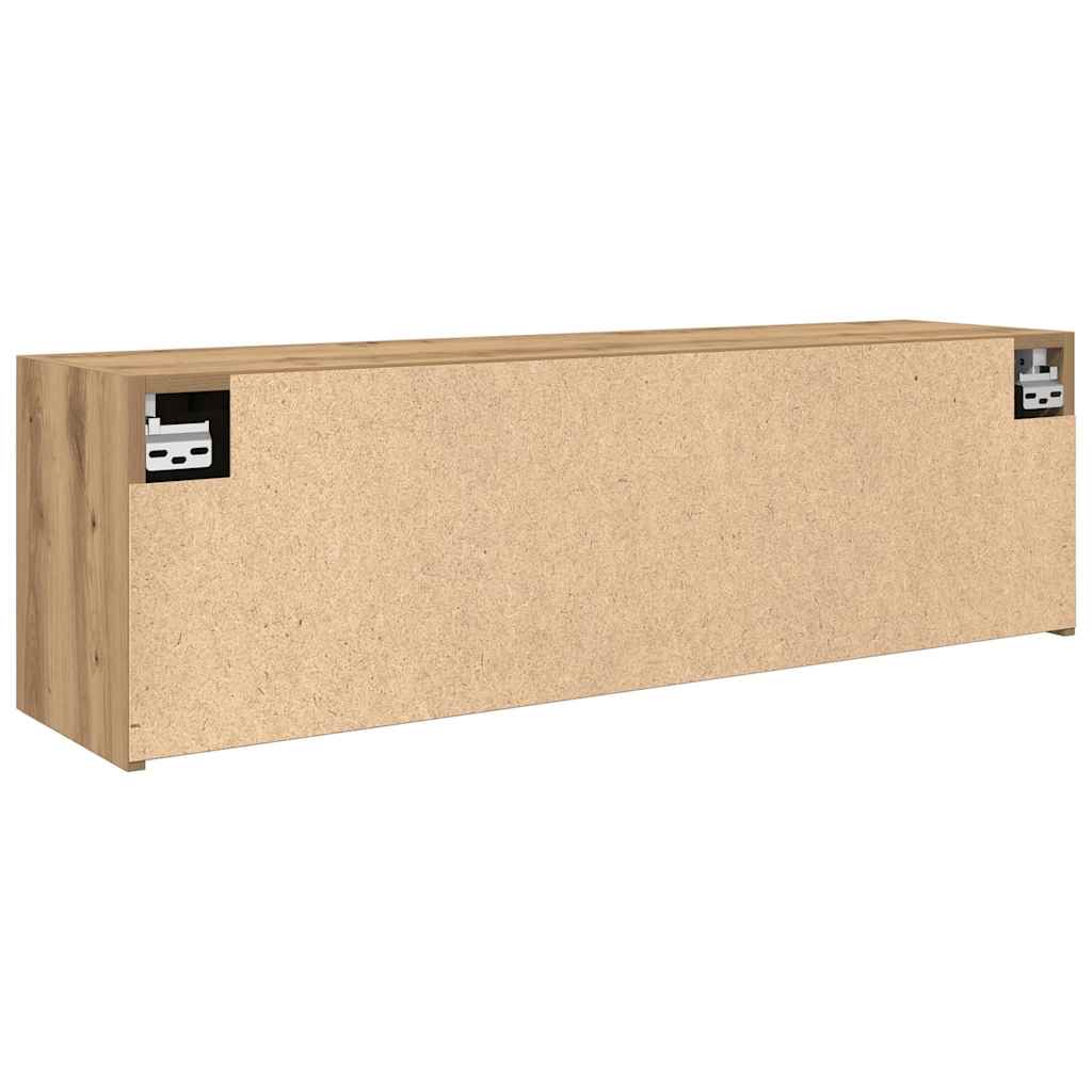 Mobiletto da Bagno Rovere Artigianale 100x25x30 cm Truciolato | homemem39
