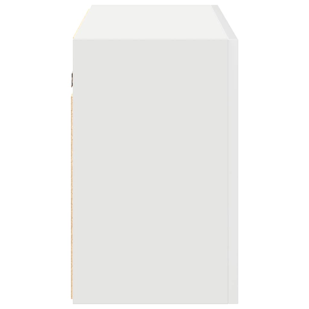 Mobile da Bagno a Parete Bianco 100x25x40 cm in Truciolato | homemem39
