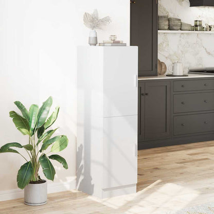 Mobile da Cucina Bianco 38x41,5x131,5 cm in Legno Multistrato | homemem39