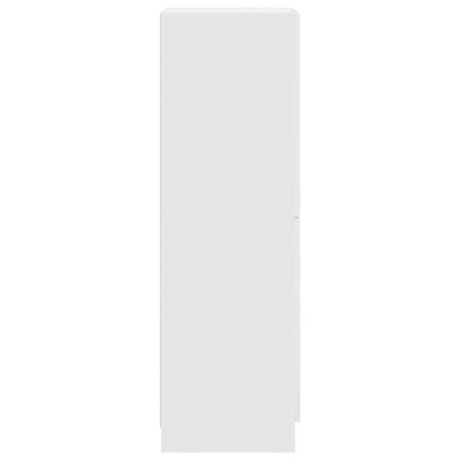 Mobile da Cucina Bianco 38x41,5x131,5 cm in Legno Multistrato