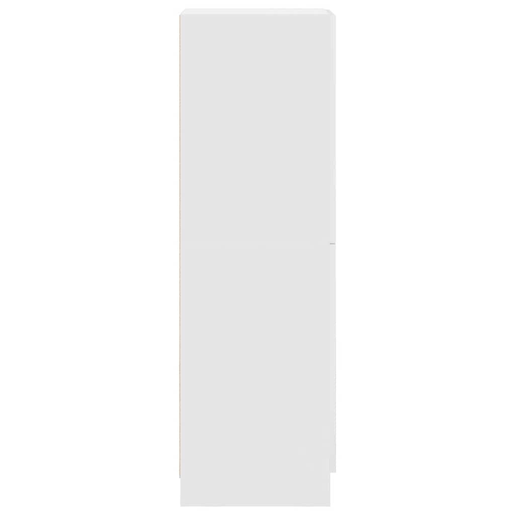 Mobile da Cucina Bianco 38x41,5x131,5 cm in Legno Multistrato - homemem39