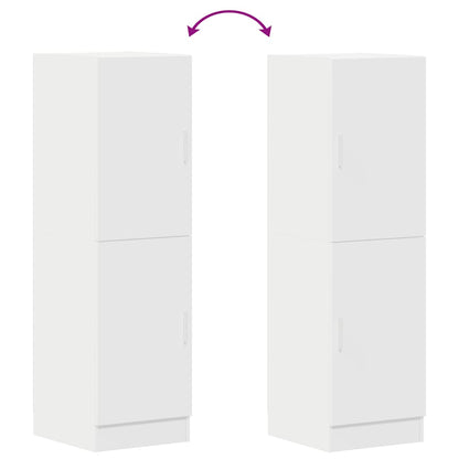 Mobile da Cucina Bianco 38x41,5x131,5 cm in Legno Multistrato - homemem39