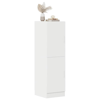 Mobile da Cucina Bianco 38x41,5x131,5 cm in Legno Multistrato