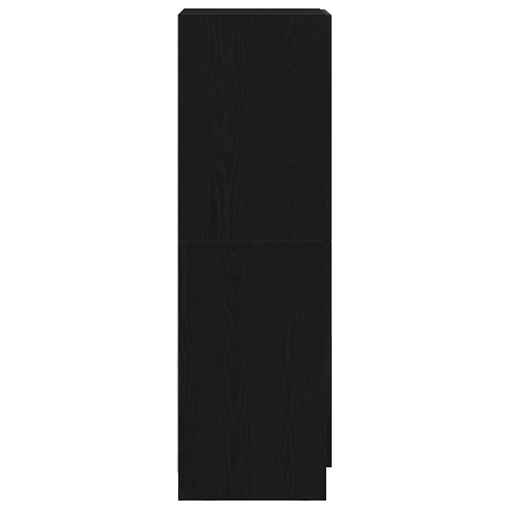 Mobile da Cucina Nero 38x41,5x131,5 cm Legno Multistrato | homemem39