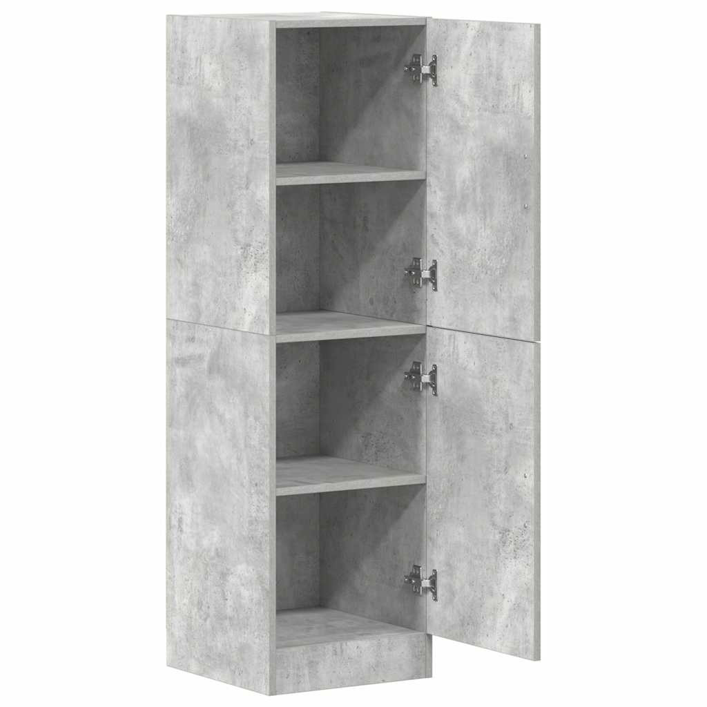 Mobile da Cucina Grigio Cemento 38x41,5x131,5 cm Legno | homemem39