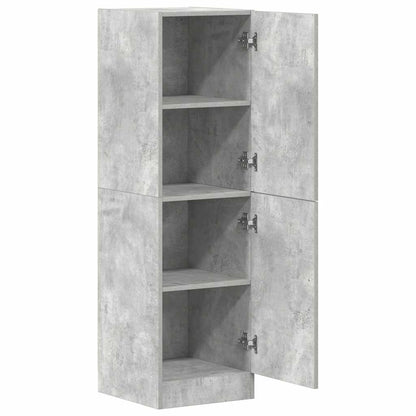 Mobile da Cucina Grigio Cemento 38x41,5x131,5 cm Legno