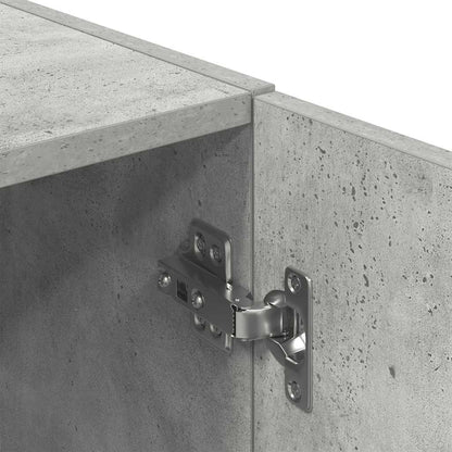 Mobile da Cucina Grigio Cemento 38x41,5x131,5 cm Legno