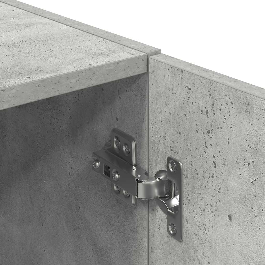 Mobile da Cucina Grigio Cemento 38x41,5x131,5 cm Legno - homemem39