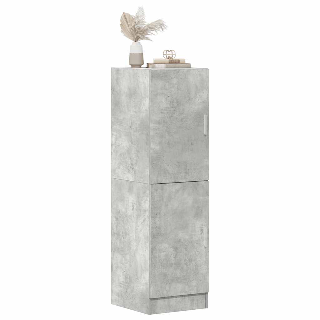 Mobile da Cucina Grigio Cemento 38x41,5x131,5 cm Legno