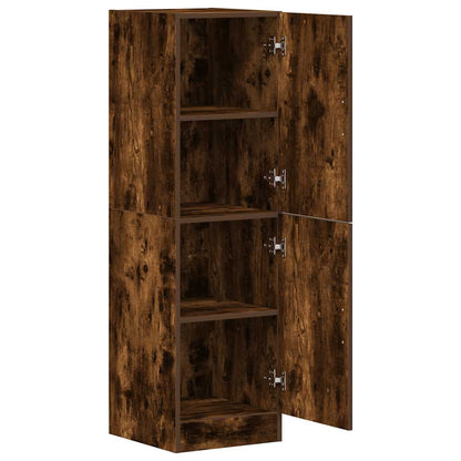 Armadietto Cucina Rovere Fumo 38x41,5x131,5 cm in Legno | homemem39