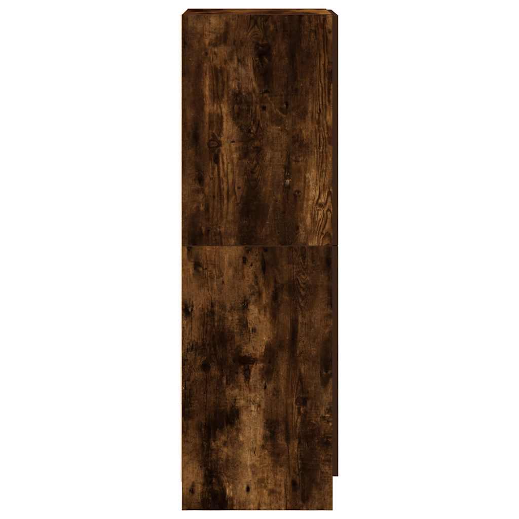 Armadietto Cucina Rovere Fumo 38x41,5x131,5 cm in Legno | homemem39