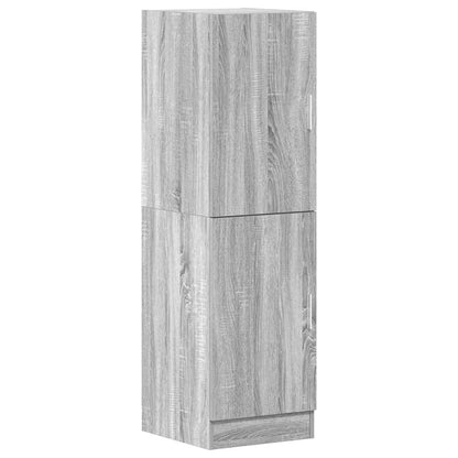 Armadietto Cucina Grigio Sonoma 38x41,5x131,5 cm in Legno