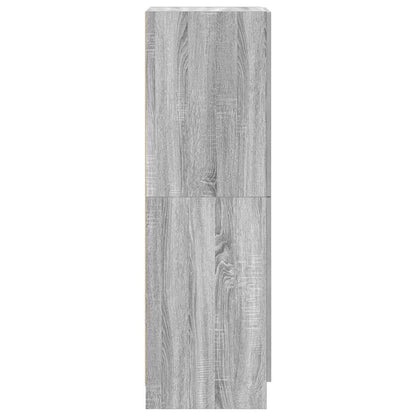 Armadietto Cucina Grigio Sonoma 38x41,5x131,5 cm in Legno