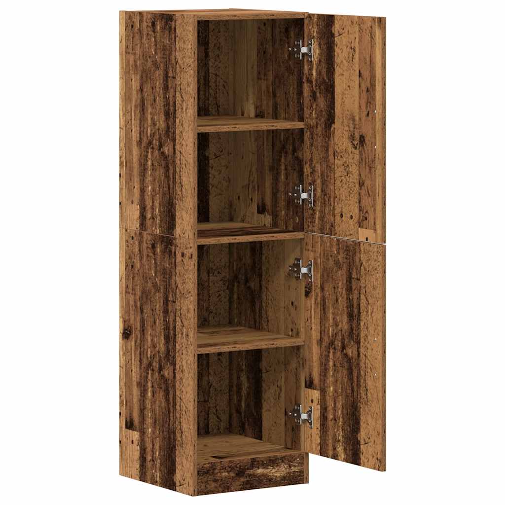 Armadietto Cucina Legno Antico 38x41,5x131,5 cm in Legno - homemem39