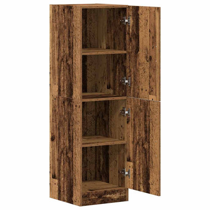 Armadietto Cucina Legno Antico 38x41,5x131,5 cm in Legno - homemem39