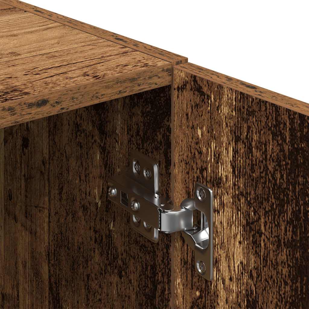 Armadietto Cucina Legno Antico 38x41,5x131,5 cm in Legno - homemem39