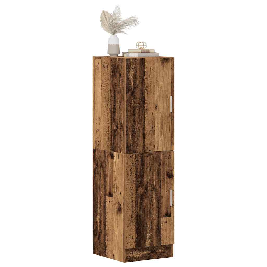Armadietto Cucina Legno Antico 38x41,5x131,5 cm in Legno - homemem39